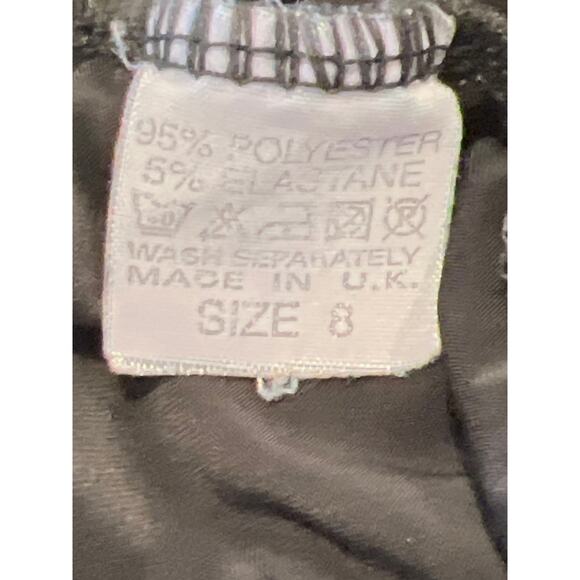 Pretty Little Thing Women’s Strappy Sleeveless Camisole Cropped Top Size 8 Black - Picture 6 of 6